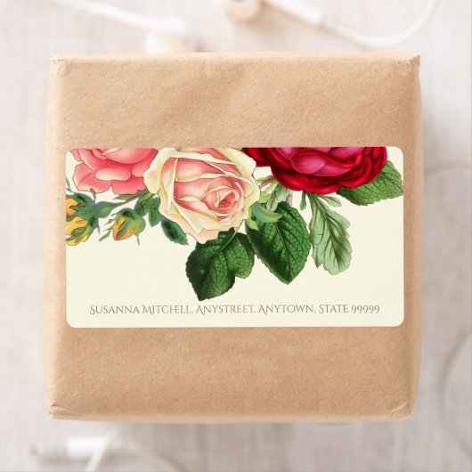 Lush  Floral ID225 Etiket (Insitu)