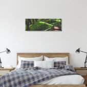 Lush Forest Floor Canvas Afdruk (Insitu (Slaapkamer))