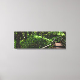 Lush Forest Floor Canvas Afdruk