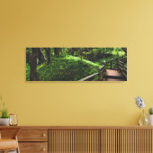 Lush Forest Floor Canvas Afdruk (Insitu (Woonkamer))