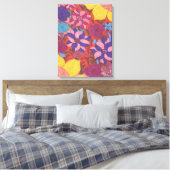 Lush Garden Boho Art Canvas Print (Insitu (Slaapkamer))