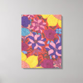 Lush Garden Boho Art Canvas Print (Voorkant)