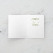 Lush Garden Trellis met Ivy and Foliage New Home Kaart (Binnen)