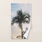 Lush Glam Palm Tree 1 Bad Handdoek (Handdoek)