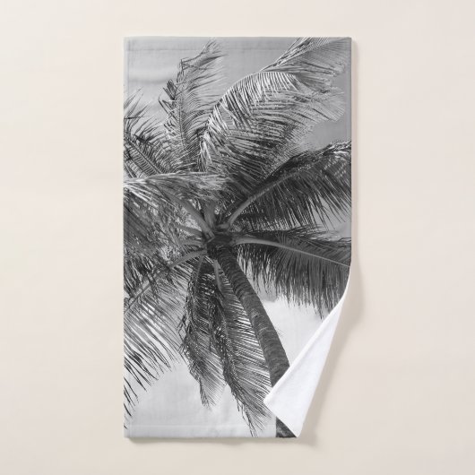 Lush Glam Palm Tree 2 Bad Handdoek (Handdoek)