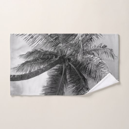 Lush Glam Palm Tree 2 Bad Handdoek (Handdoek)