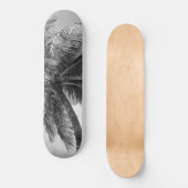 Lush Glam Palm Tree 2 Persoonlijk Skateboard (Voorkant)