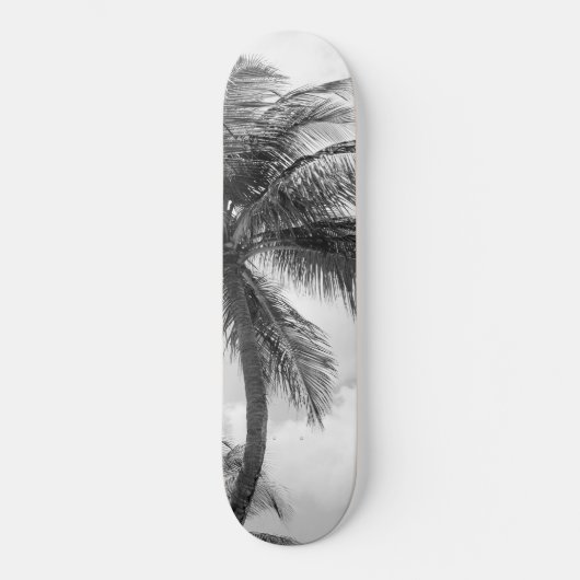 Lush Glam Palm Trees 1 Persoonlijk Skateboard (Voorkant)