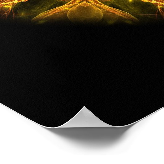 Lush Glow kaleidoscoop Poster (Hoek)