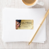 Lush Gold Lash Cleaner Luxe Eyelashes Label (Insitu)