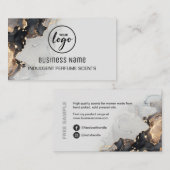 Lush Gold Vein Perfume Visitekaartje (Voorkant / Achterkant)