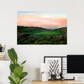 Lush green Ballybunion verbindt golfbaan Poster (Thuiskantoor)