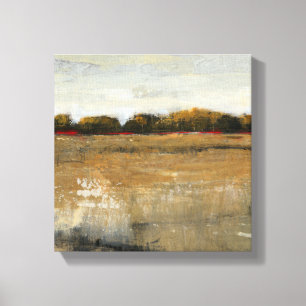 Lush Green Countryside Landscape Canvas Afdruk