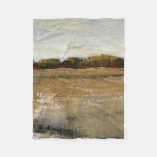 Lush Green Countryside Landscape Fleece Deken (Voorkant)