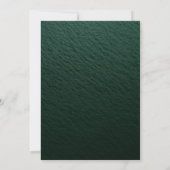 Lush Green Garden bruiloft uitnodiging (Achterkant)
