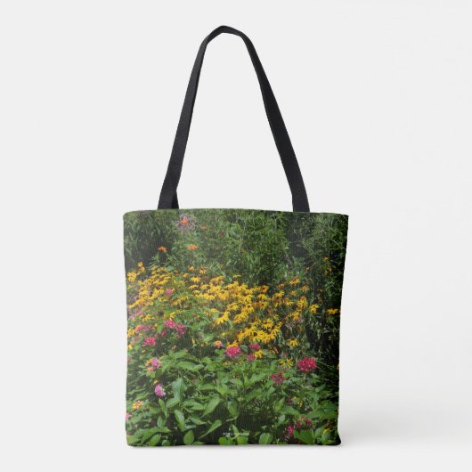 Lush Green Garden Tote Bag (Achterkant)