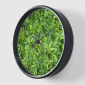 Lush Green Leaves Pattern – Natuur Botanisch (Hoek)