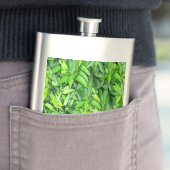 Lush Green Leaves Pattern – Natuur Botanisch Flacon (Voorbeeld)