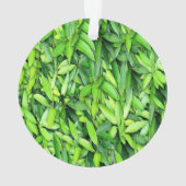 Lush Green Leaves Pattern – Natuur Botanisch Ornament (achterkant)