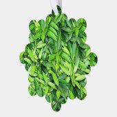Lush Green Leaves Pattern – Natuur Botanisch Ornament Kaart (Links)