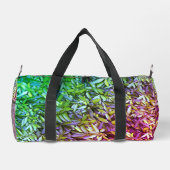 Lush Green Leaves Pattern – Natuur Botanisch Plunjezak (Achterkant)