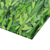 Lush Green Leaves Pattern – Natuur Botanisch Snijplank (Hoek)