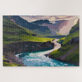 Lush Green Legpuzzel (Horizontaal)