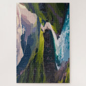 Lush Green Legpuzzel (Verticaal)