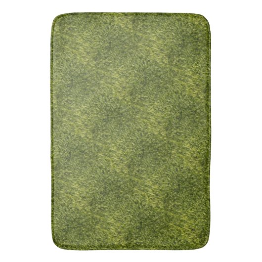 Lush Green Moss Badmat (Voorkant Verticaal)