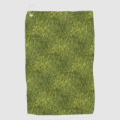 Lush Green Moss Golfhanddoek (Voorkant)