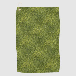 Lush Green Moss Golfhanddoek