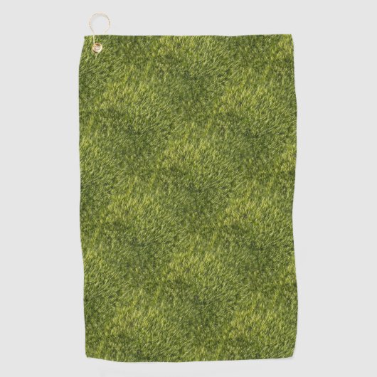 Lush Green Moss Golfhanddoek (Voorkant)