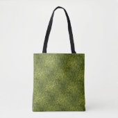Lush Green Moss Tote Bag (Voorkant)
