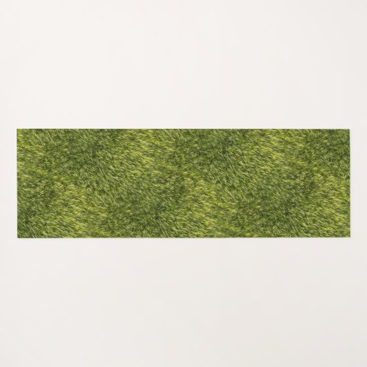 Lush Green Moss Yogamat (Achterkant (horizontaal))