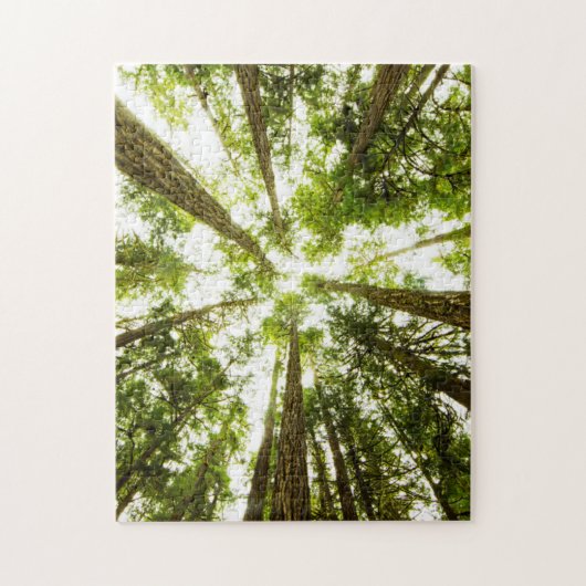 Lush Green Rain Forest Legpuzzel (Verticaal)