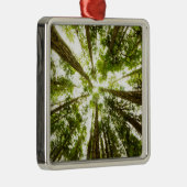 Lush Green Rain Forest Metalen Ornament (Rechts)