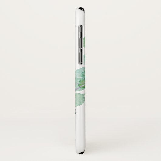 Lush Greenery and Eucalyptus Persoonlijke naam Case-Mate iPhone Case (Achterkant/links)