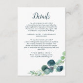 Lush Greenery & Eucalyptus Details Enclosure Kaart (Voorkant)