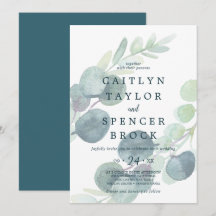 Lush Greenery Faded Eucalyptus Wedding