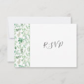 Lush Greenery kiest voor bruiloft rsvp (Achterkant)