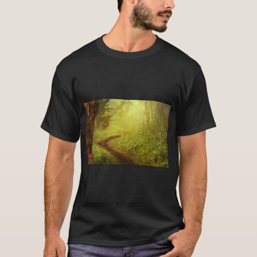 Lush Greenery Natuur T-shirt (Voorkant)