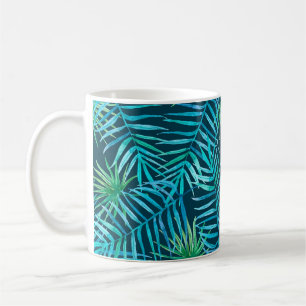 Lush greenery of tropical planten from oerwoud sea koffiemok