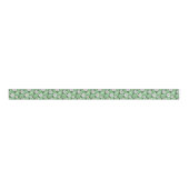 Lush Greenery Vegetable Floral Garden Grosgrain Lint (Voorkant)