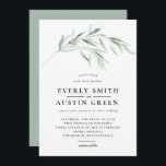 Lush Greenery Wedding Invitation Kaart<br><div class="desc">Onze Lush Greenery Wedding Invitation Suite is voorzien van prachtige groen en moderne typografie.</div>
