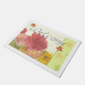 Lush Herfst Botanical Welcome Deurmat (Schuin)