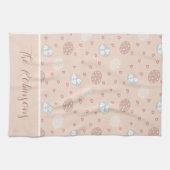 Lush Holiday Heart & Egg Custom Theedoek (Horizontaal)