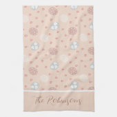 Lush Holiday Heart & Egg Custom Theedoek (Verticaal)