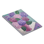 Lush Hydrangea Painting Notitieboek (Rechterzijde)