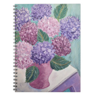 Lush Hydrangea Painting Notitieboek