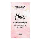 Lush Ink Pink Shampoo Labels (Voorkant)